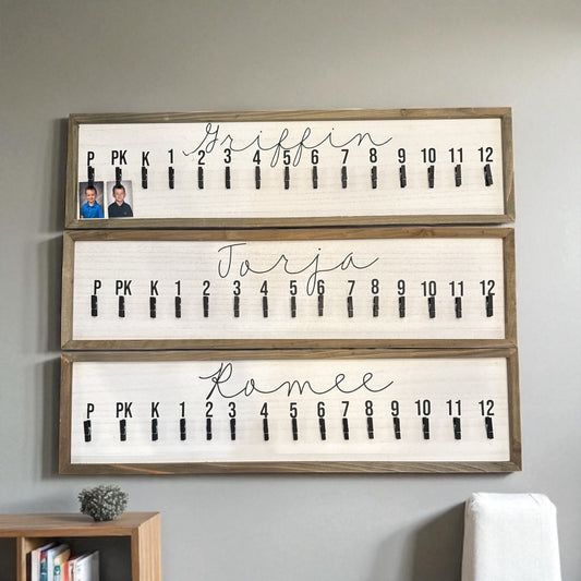 Personalized School Picture Board