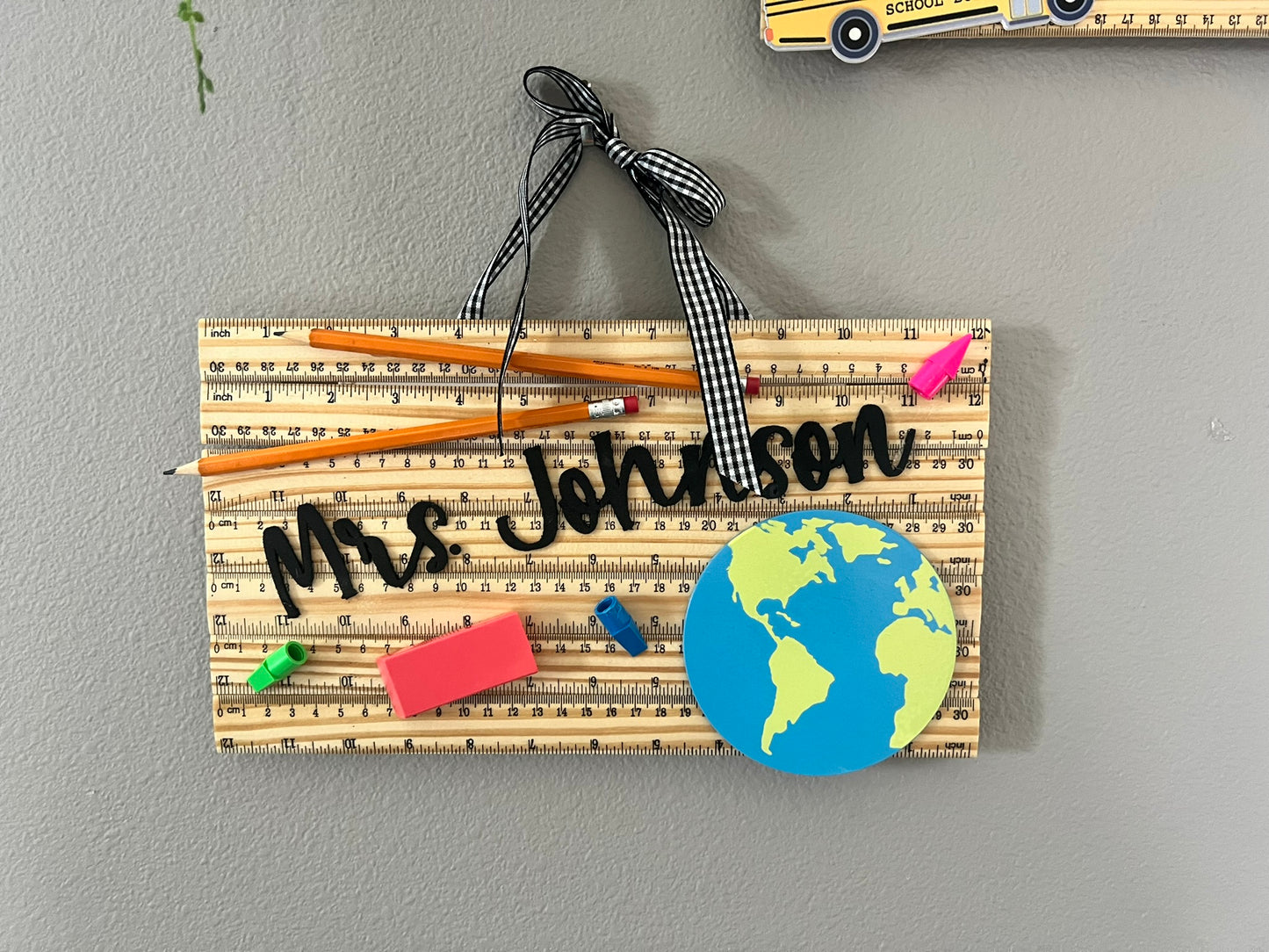 Teacher Name Sign