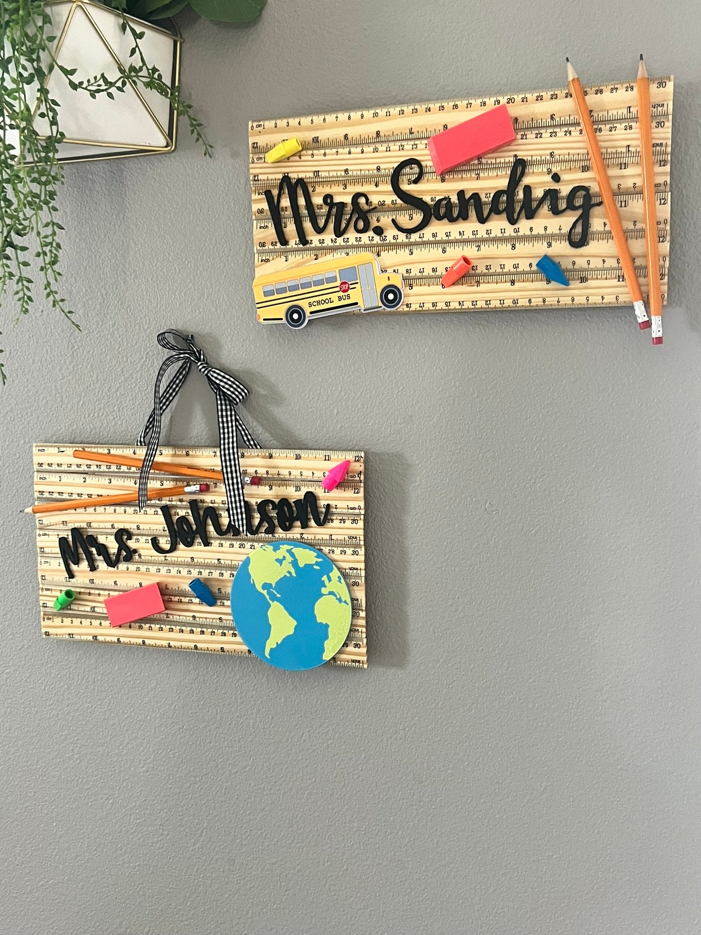 Teacher Name Sign