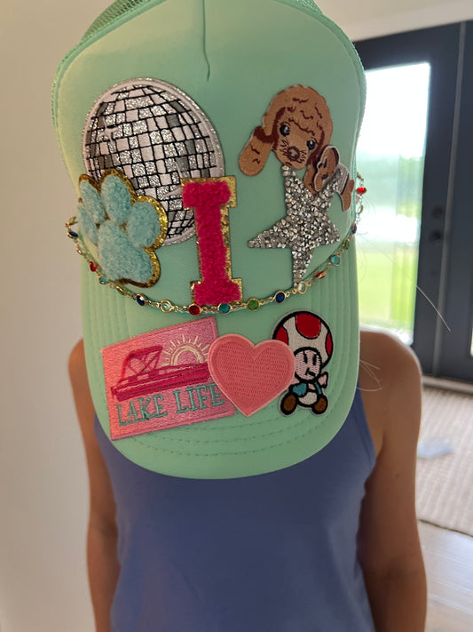 Birthday Trucker Hat Bar